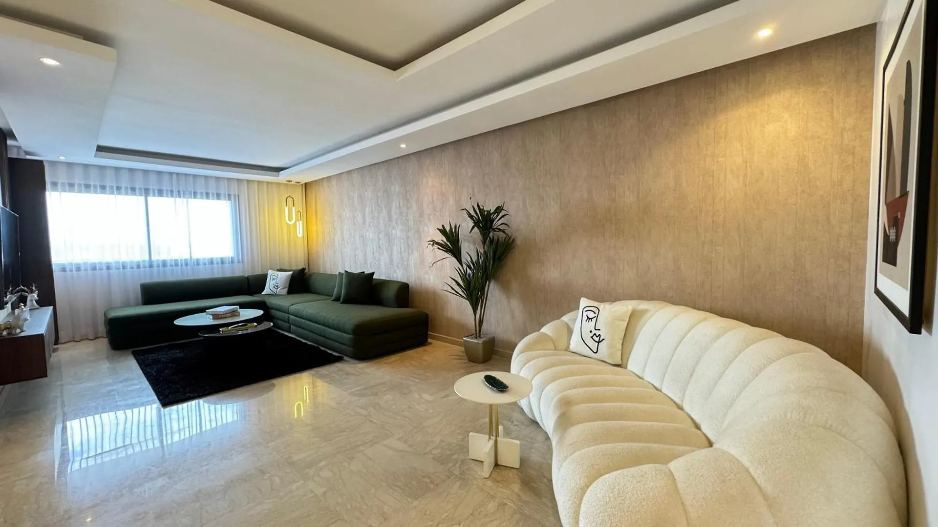 아파트 Penthouse View 2Br Terrace - Appartali Luxury Platform 카사블랑카