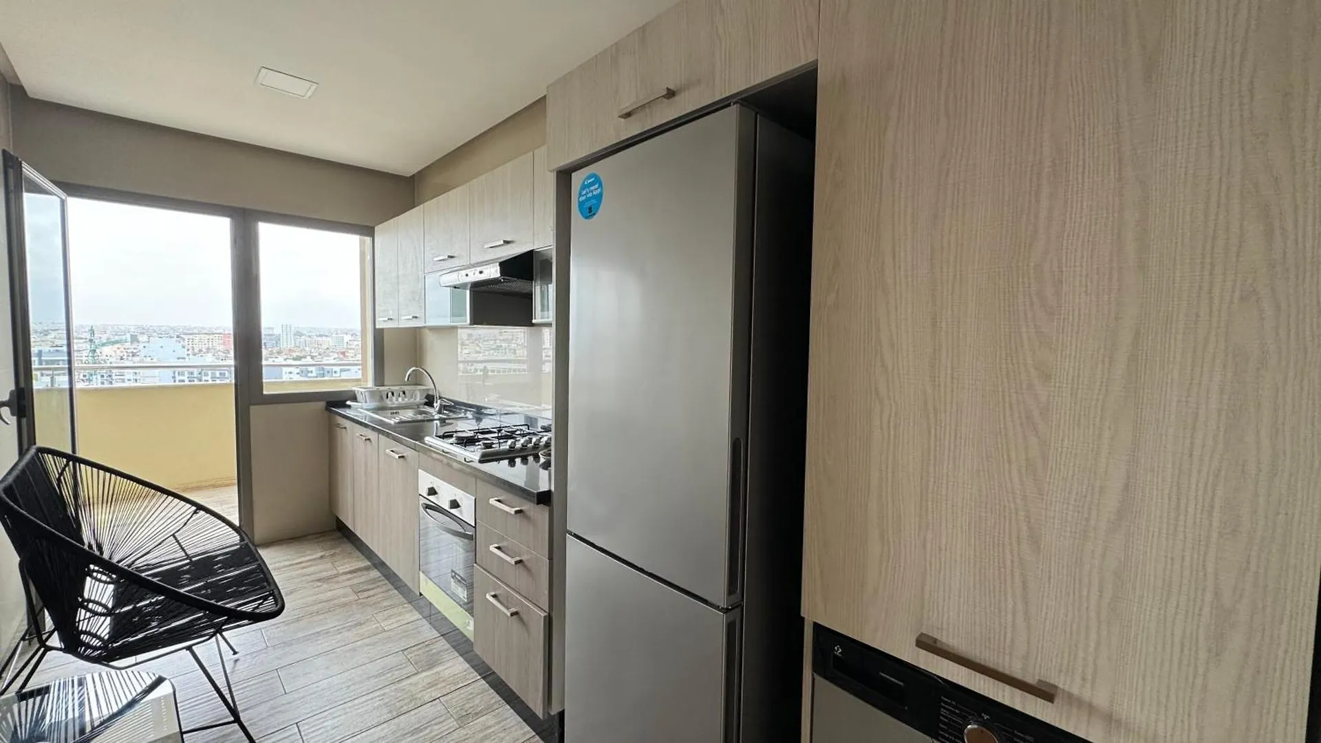 아파트 Penthouse View 2Br Terrace - Appartali Luxury Platform 카사블랑카