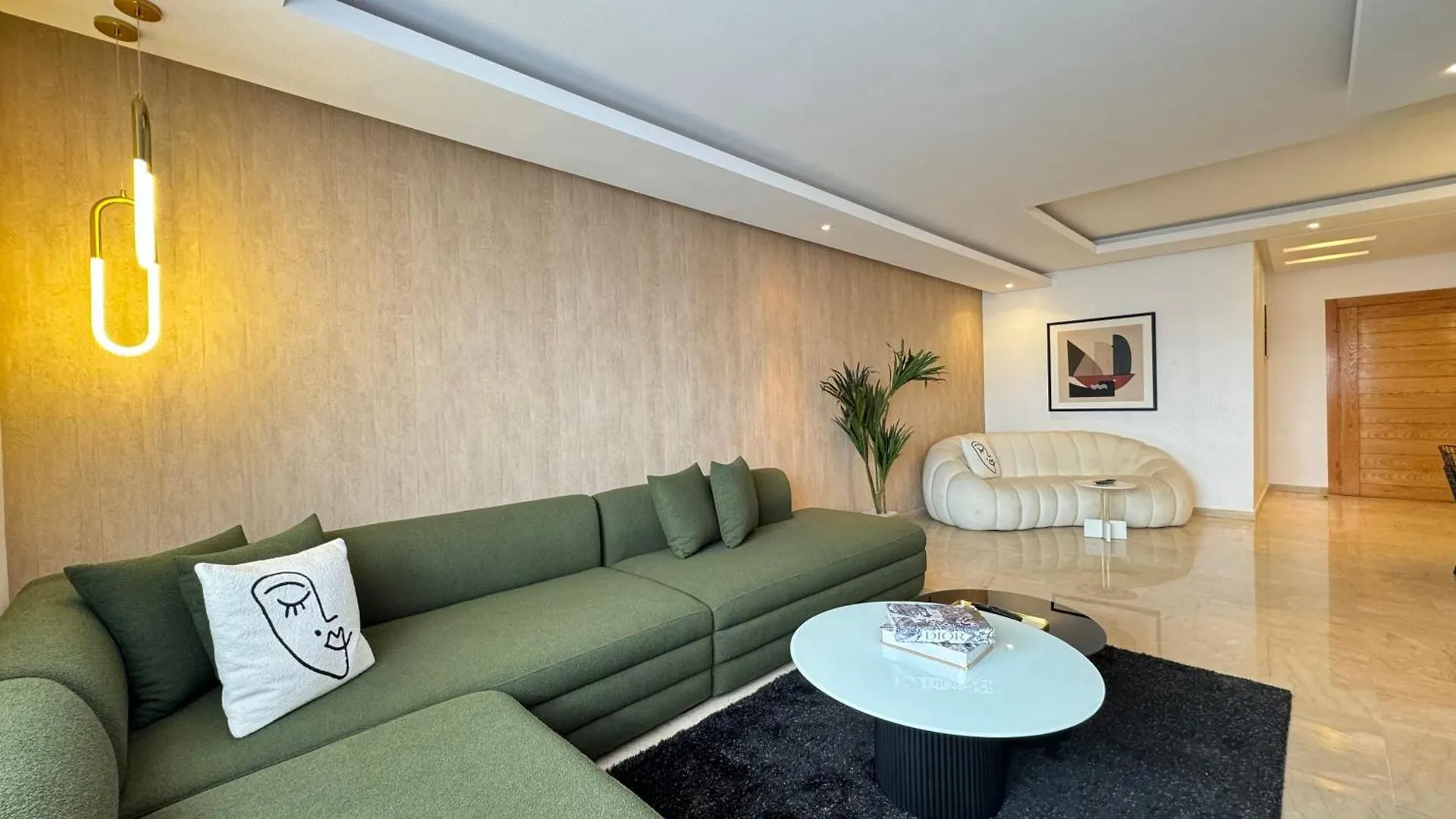 아파트 Penthouse View 2Br Terrace - Appartali Luxury Platform 카사블랑카 모로코