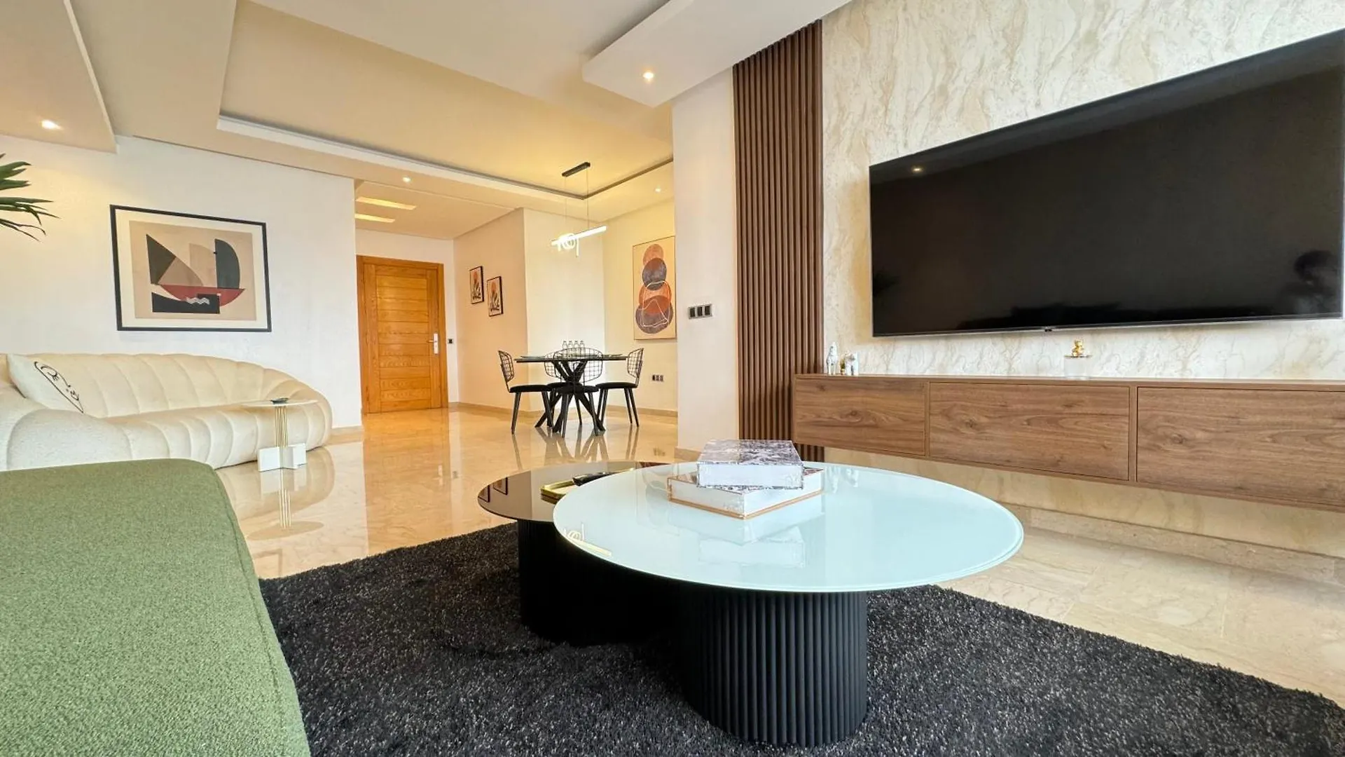 Penthouse View 2Br Terrace - Appartali Luxury Platform 카사블랑카