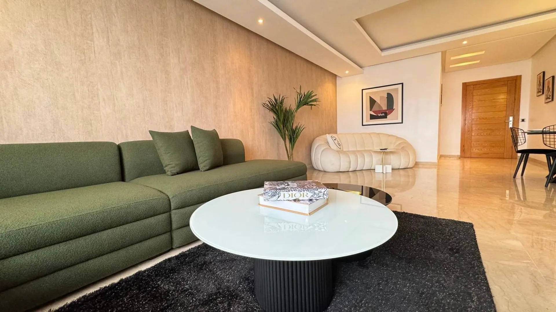 Penthouse View 2Br Terrace - Appartali Luxury Platform 카사블랑카 0*,