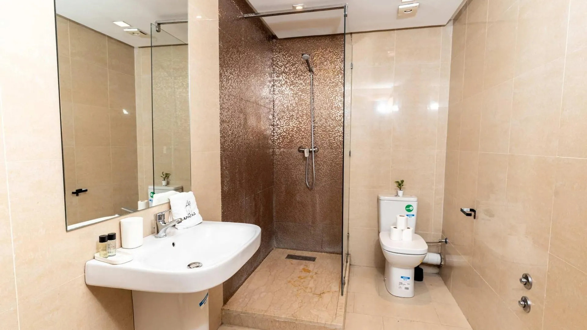 Penthouse View 2Br Terrace - Appartali Luxury Platform 카사블랑카 아파트